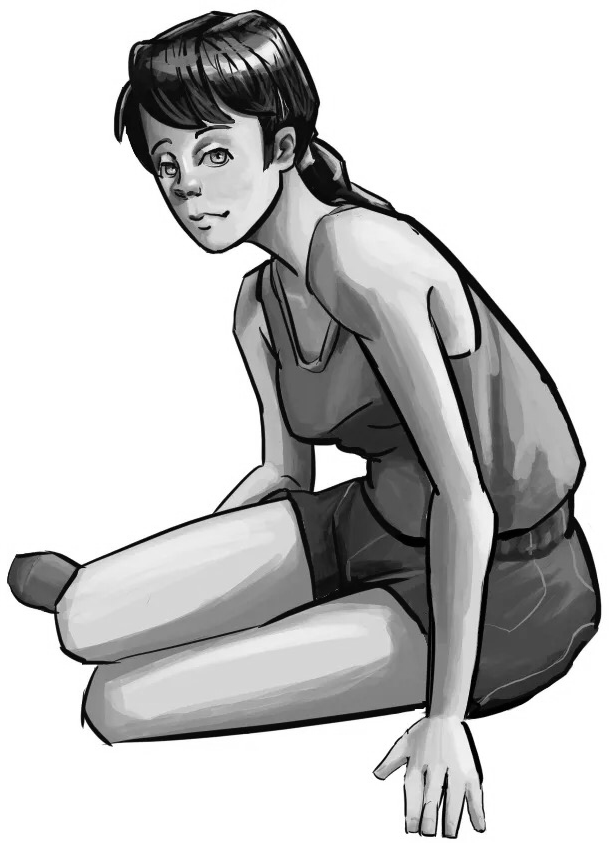 WIP Digital Figure Painting Study