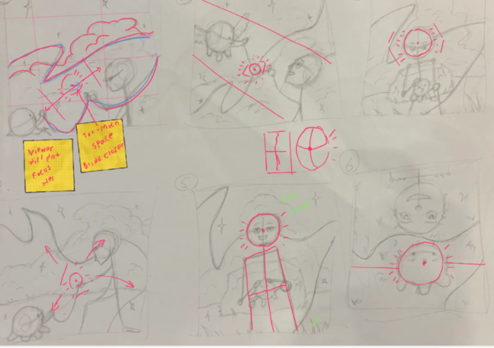 Composition help for art work.