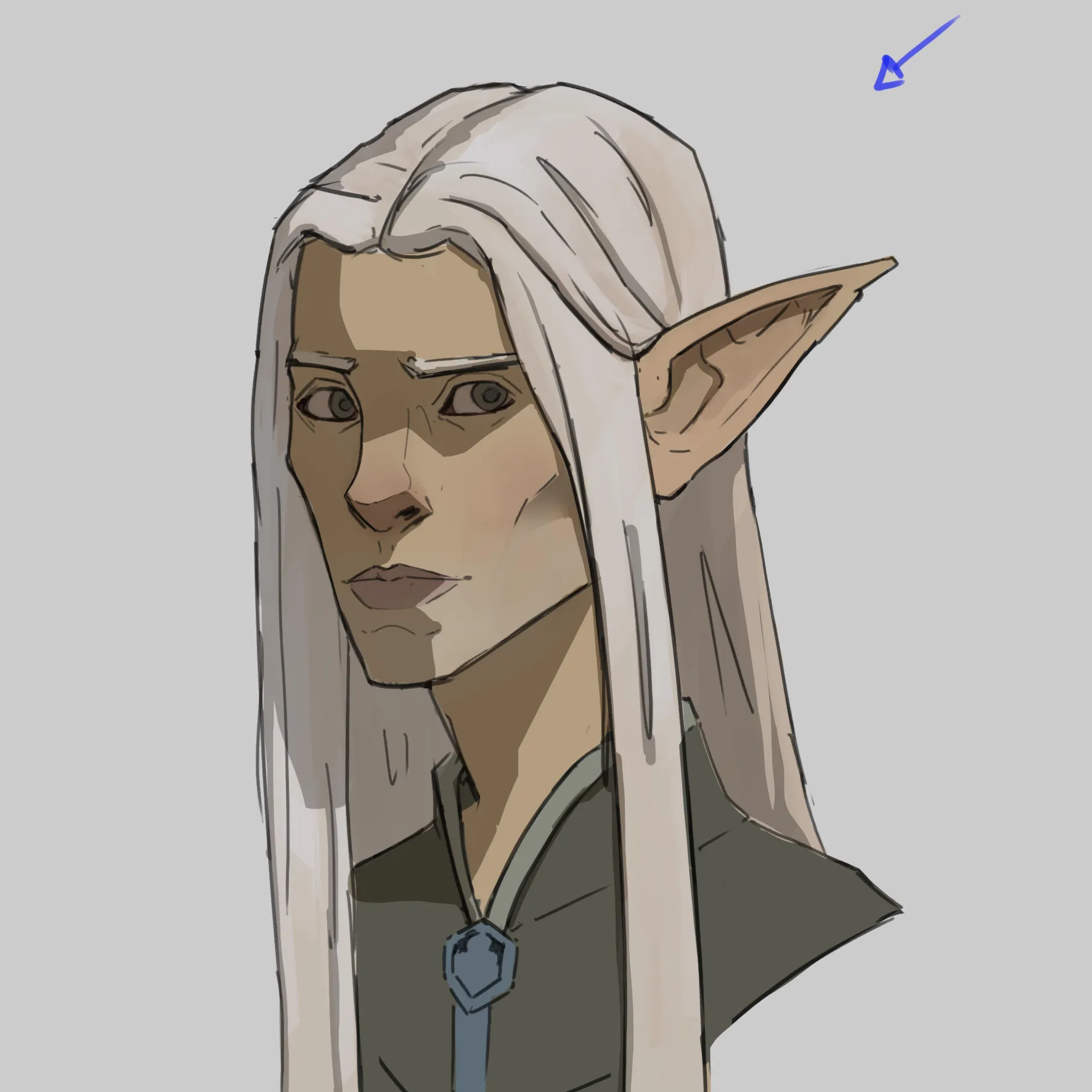 Elf portrait