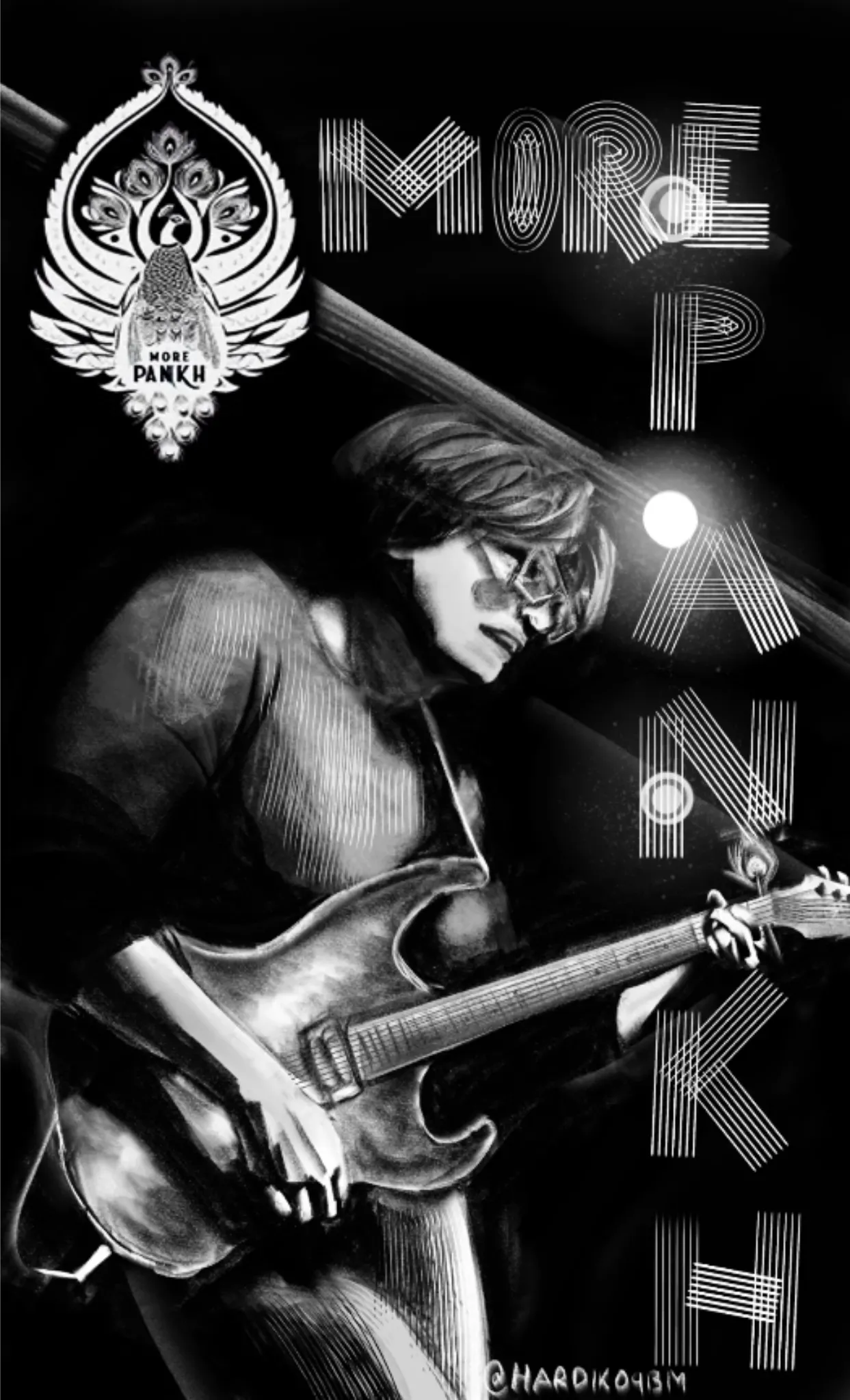 MORE PANKH rock-fusion band fan art
