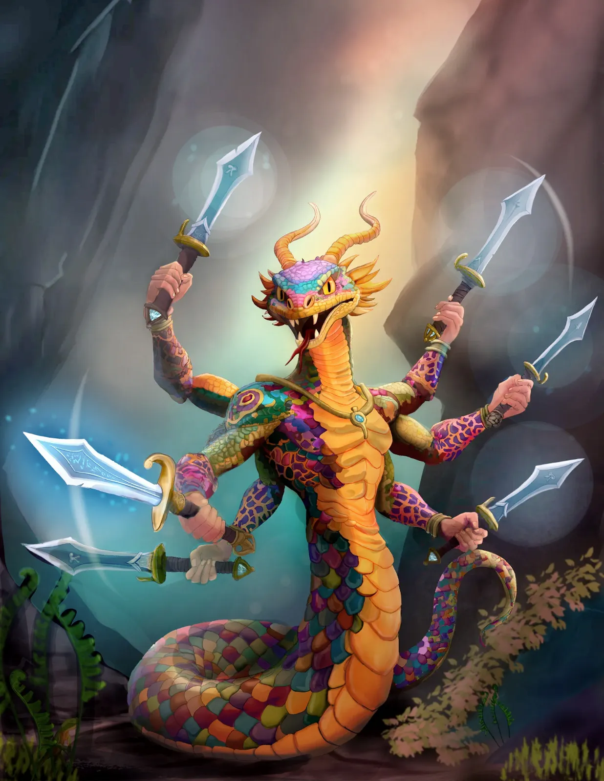 Naga warrior