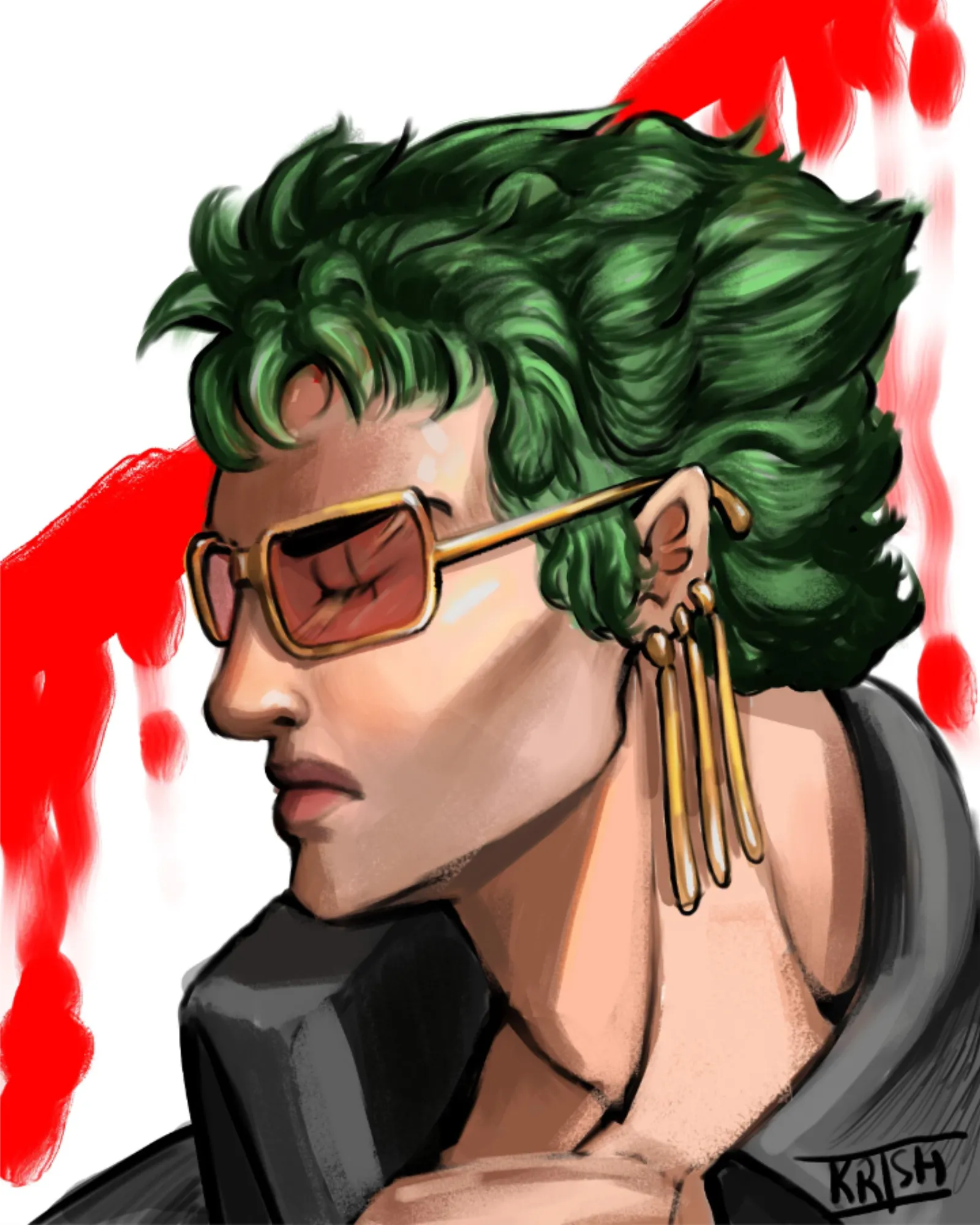 Rorana Zoro in a fancy look