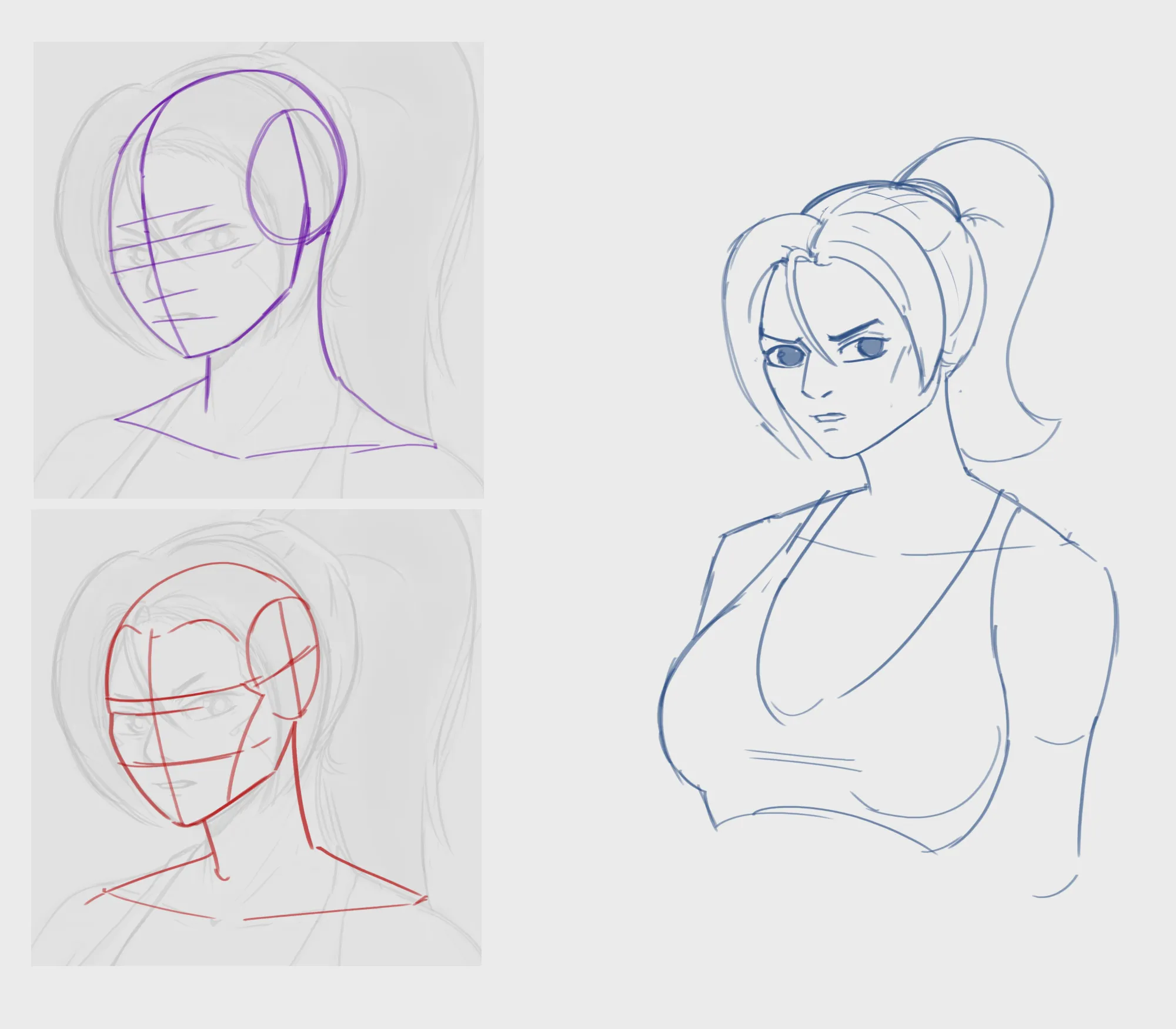 Stylized characters
