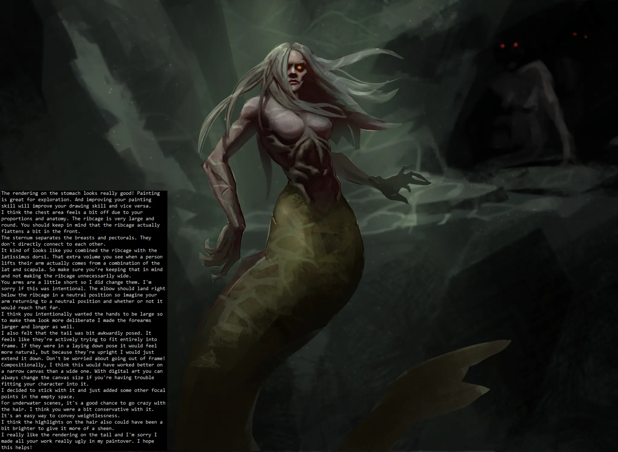 Lady of the deep