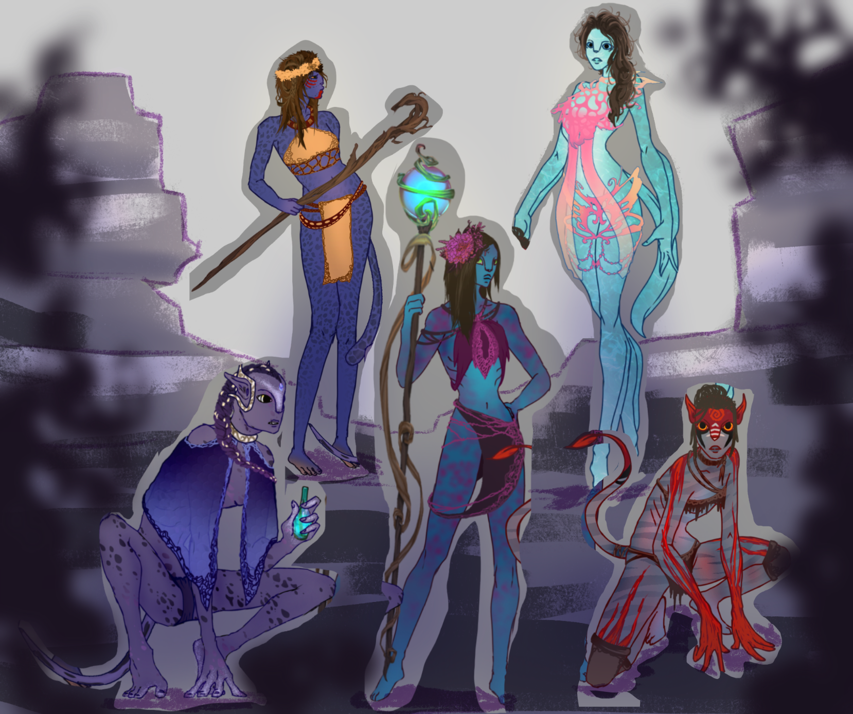 Na'vi designed by Colorwheel