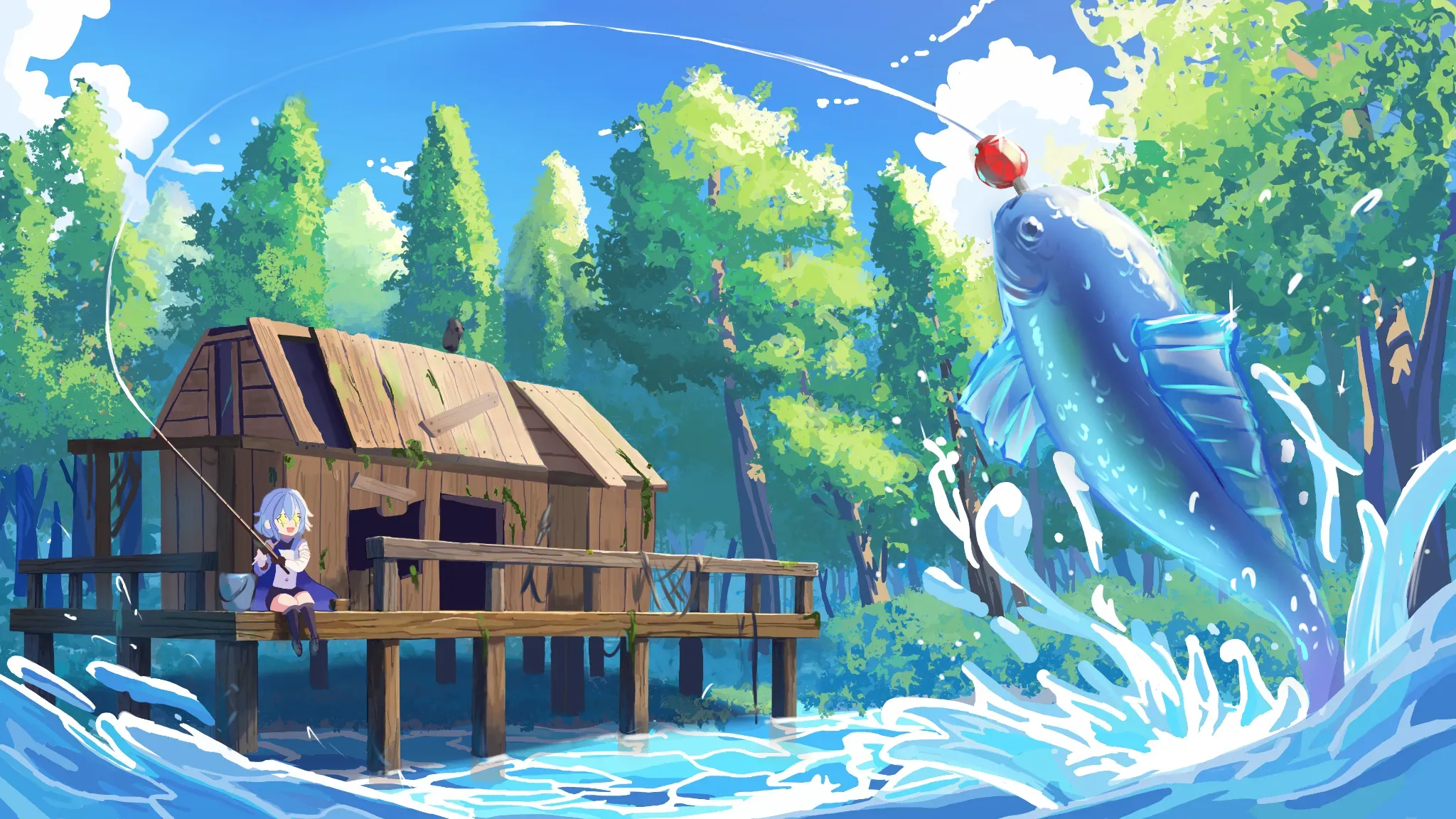 Tiny Angler