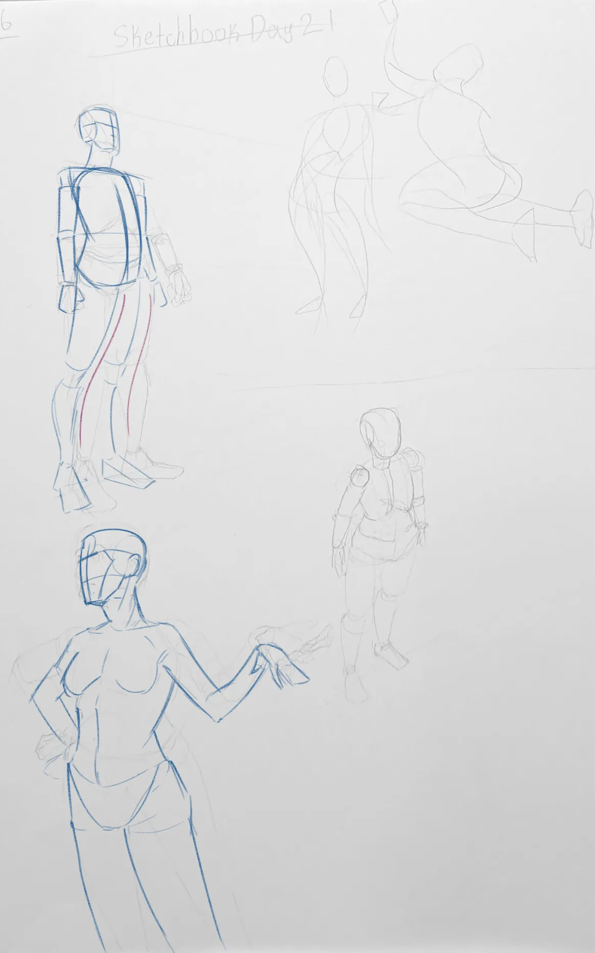 June 30 Sketchbook Pages Challenge Day 21