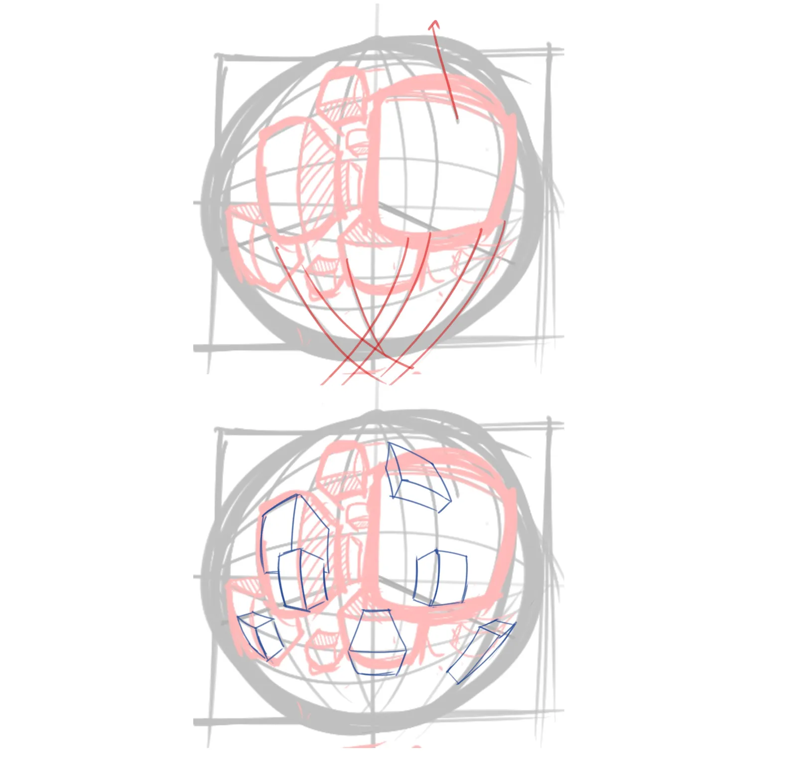 5 point perspective exercise