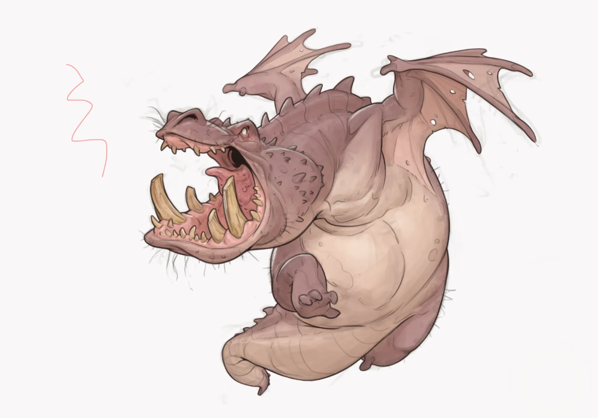 Hippo Dragon by Axel