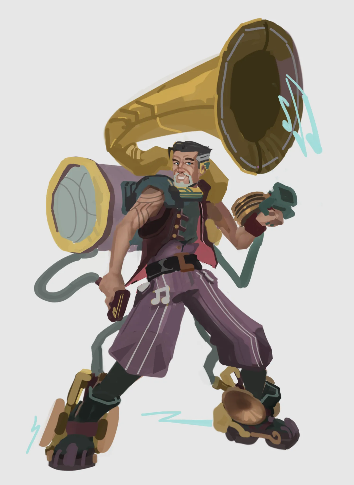 Street-Musician ,,Hero"