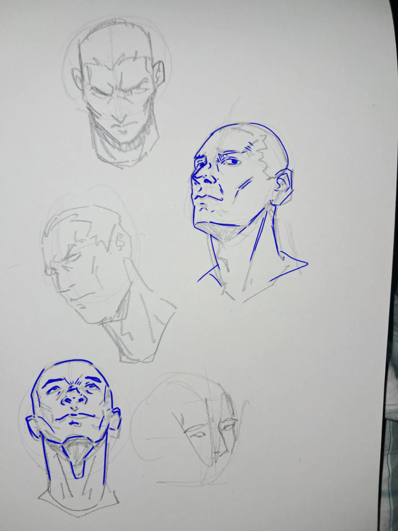 4 sketchbook page