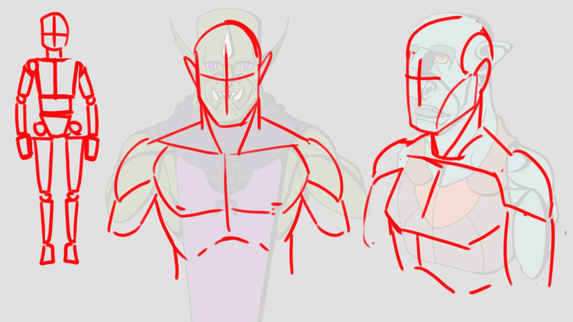 Some character drawings