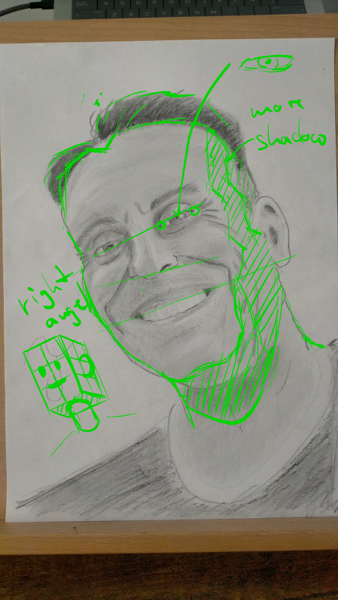 Man's portrait