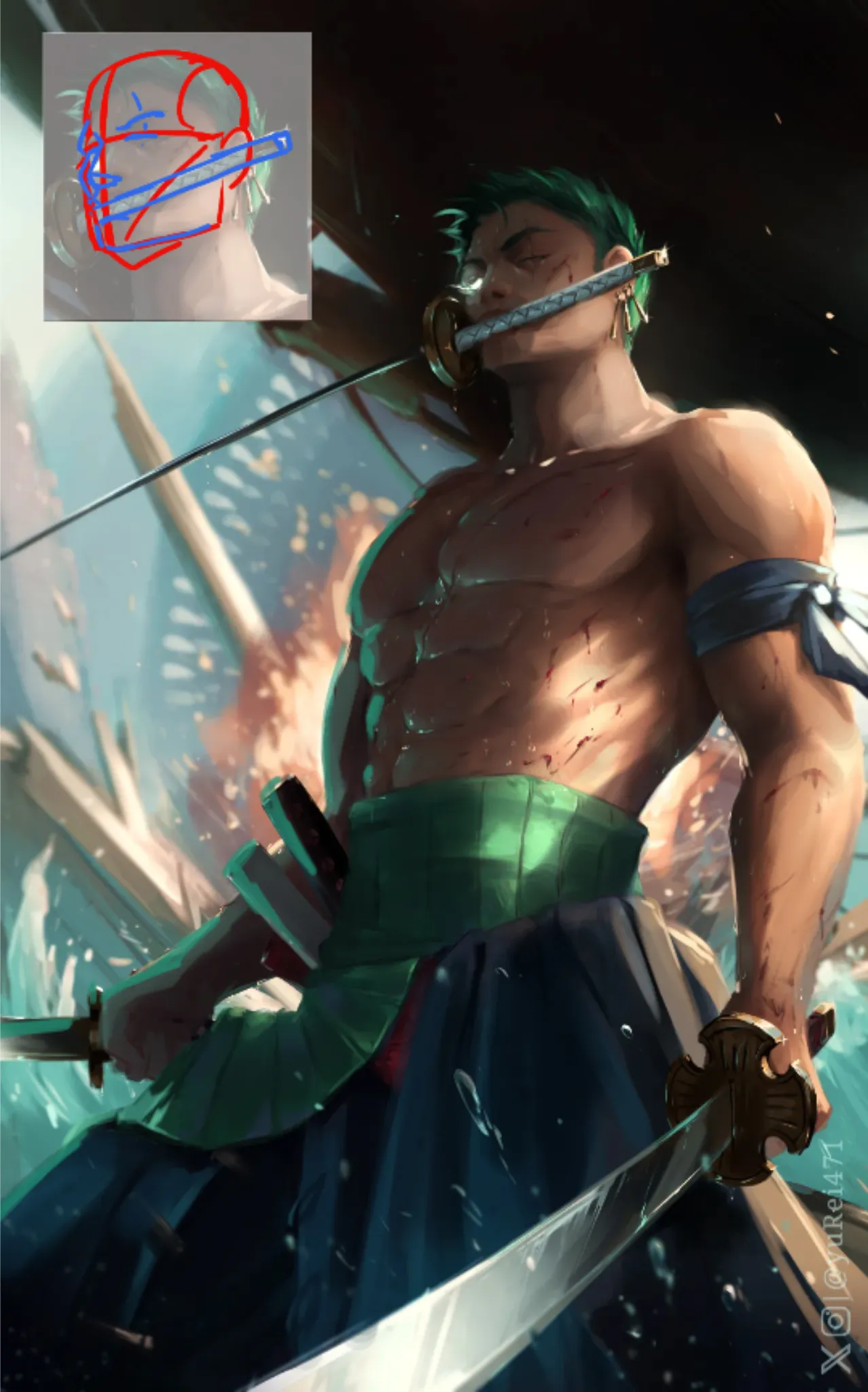 One Piece Zoro (final)