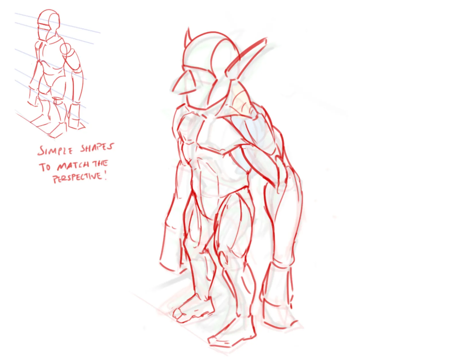 The goblin with arms like trees