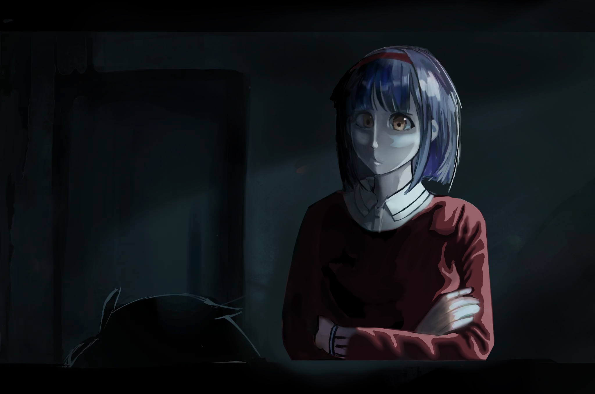 The beginning of a psychological horror