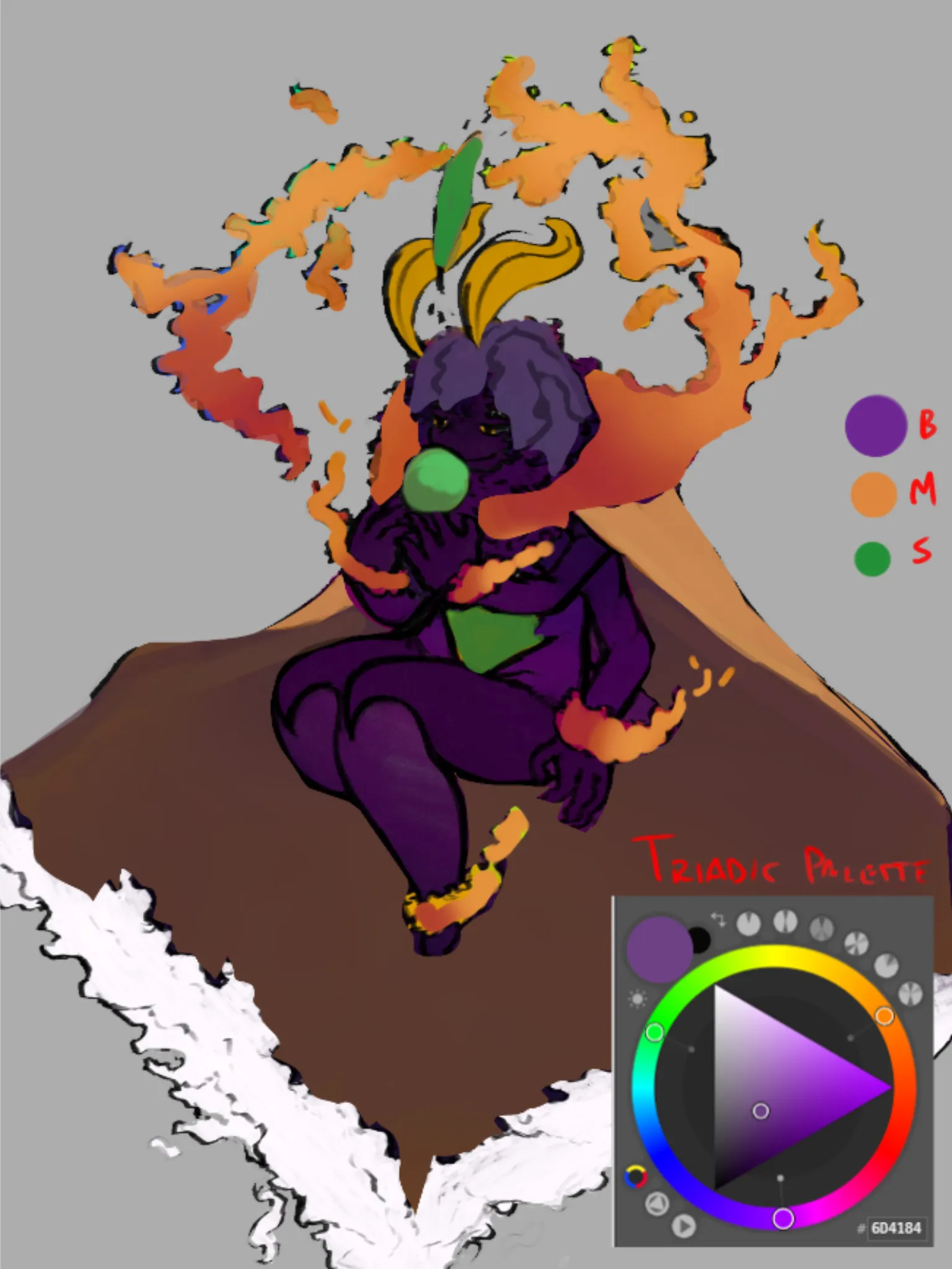 Too much purple?