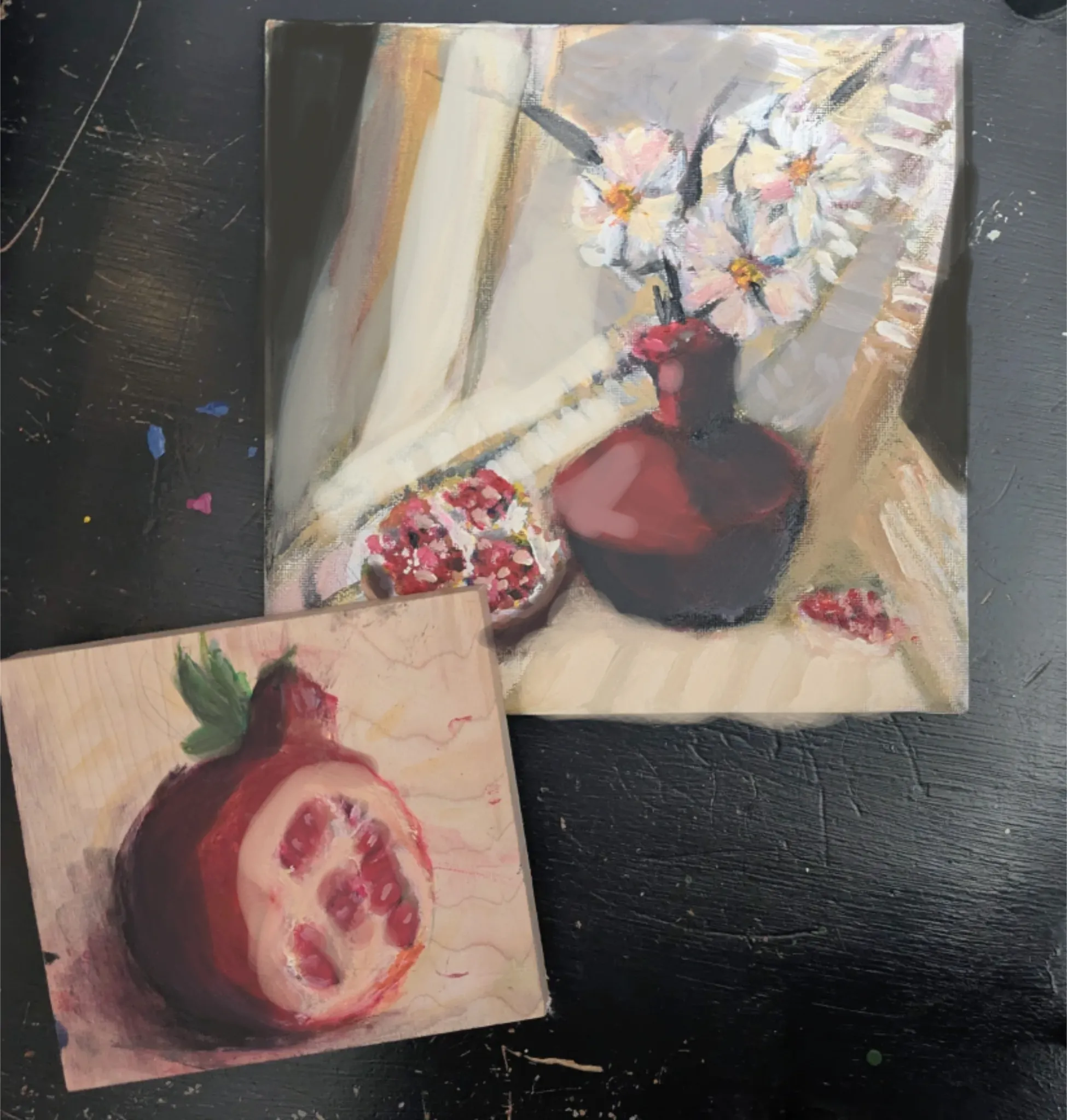 Still life practice