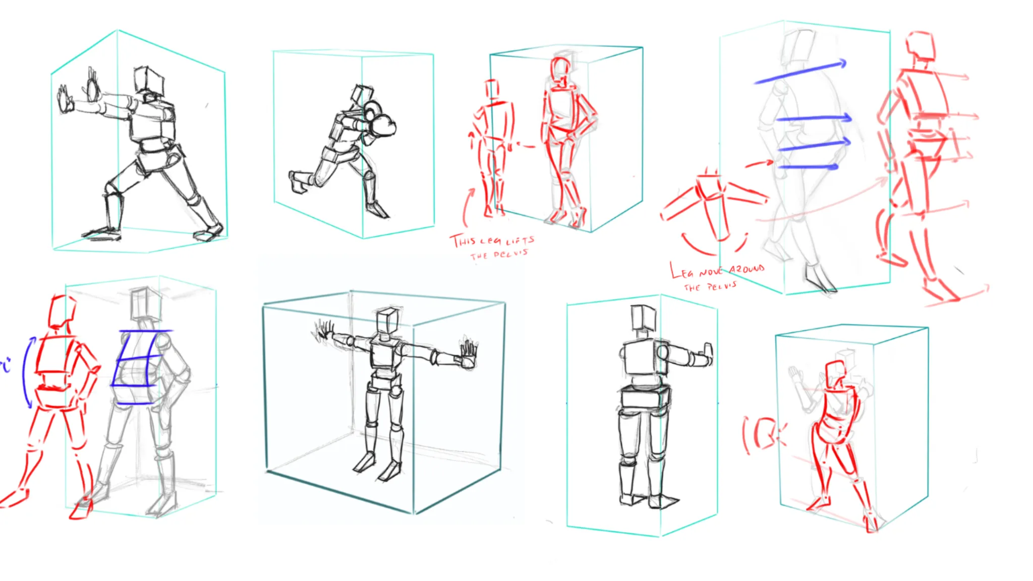 Figure in the box