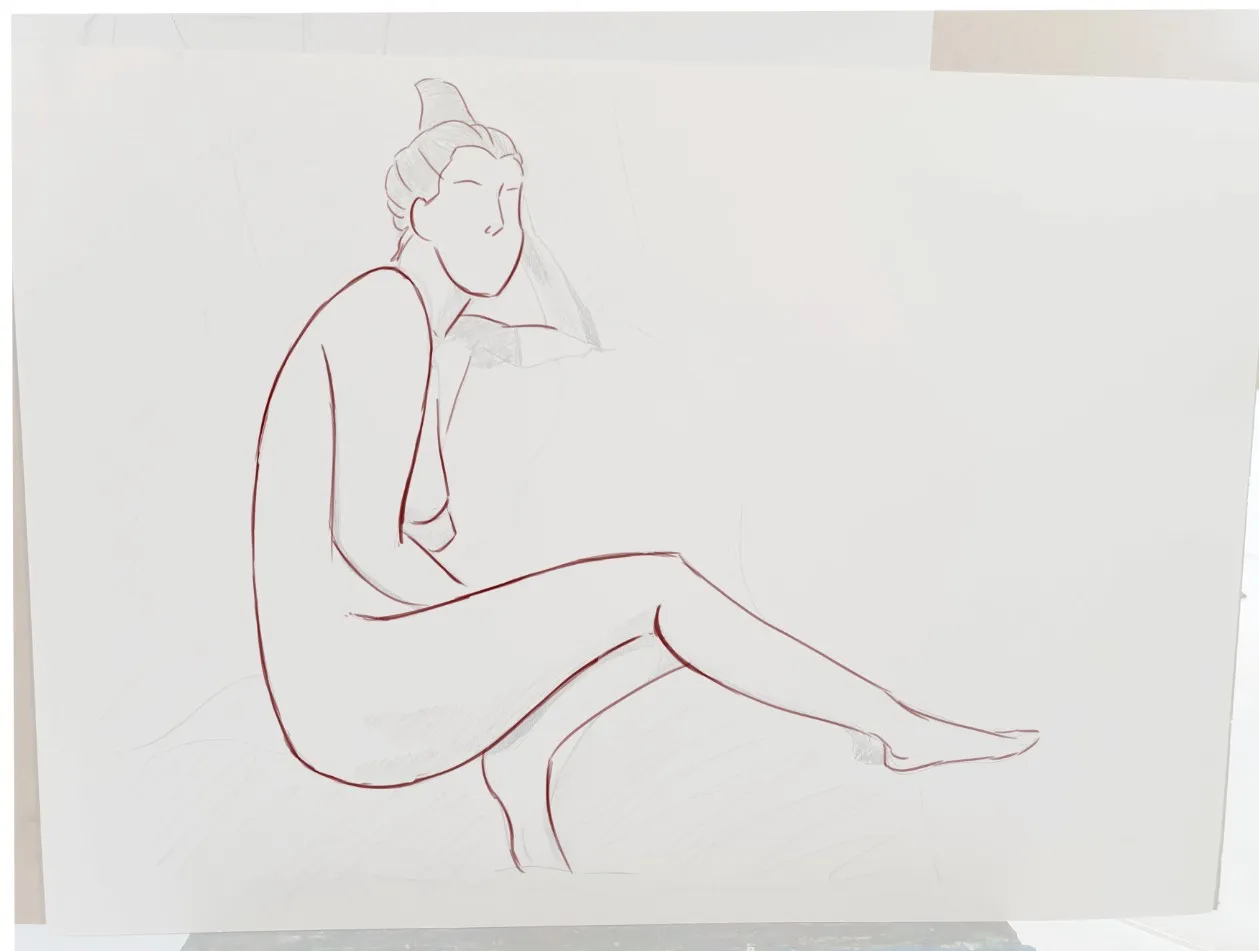 Figure drawing class 16/6/26 - 1/2