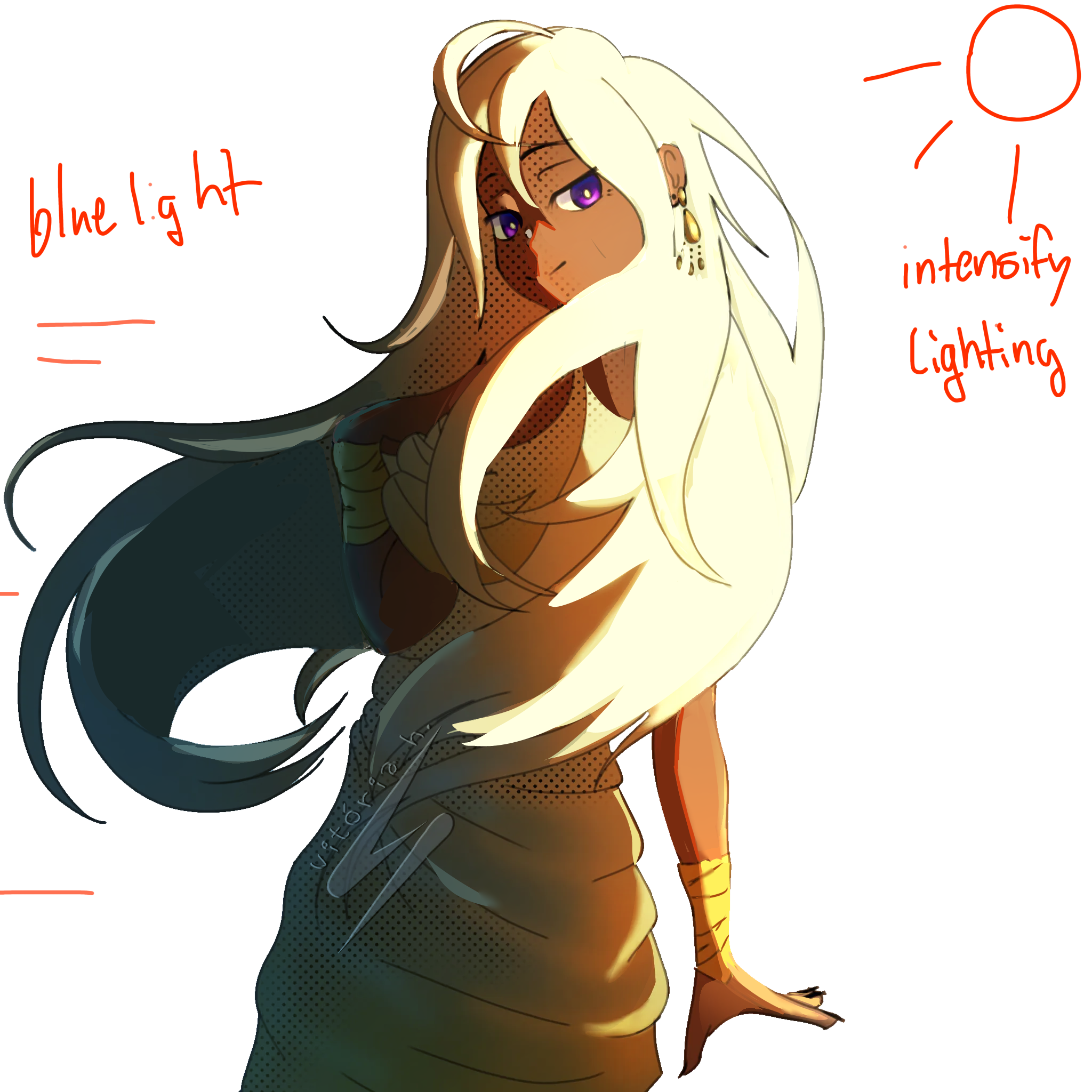 Trying a new form of shading