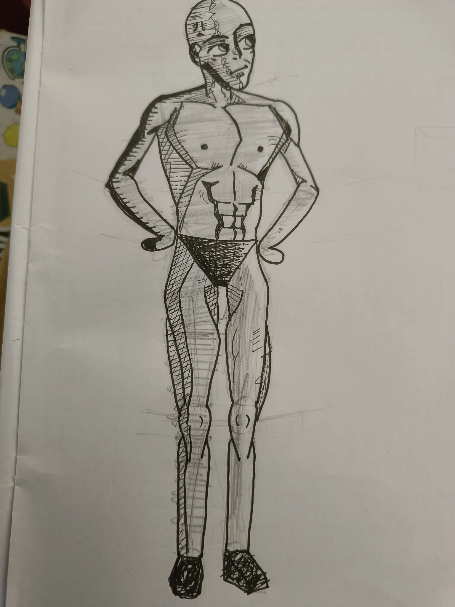A bodybuilder