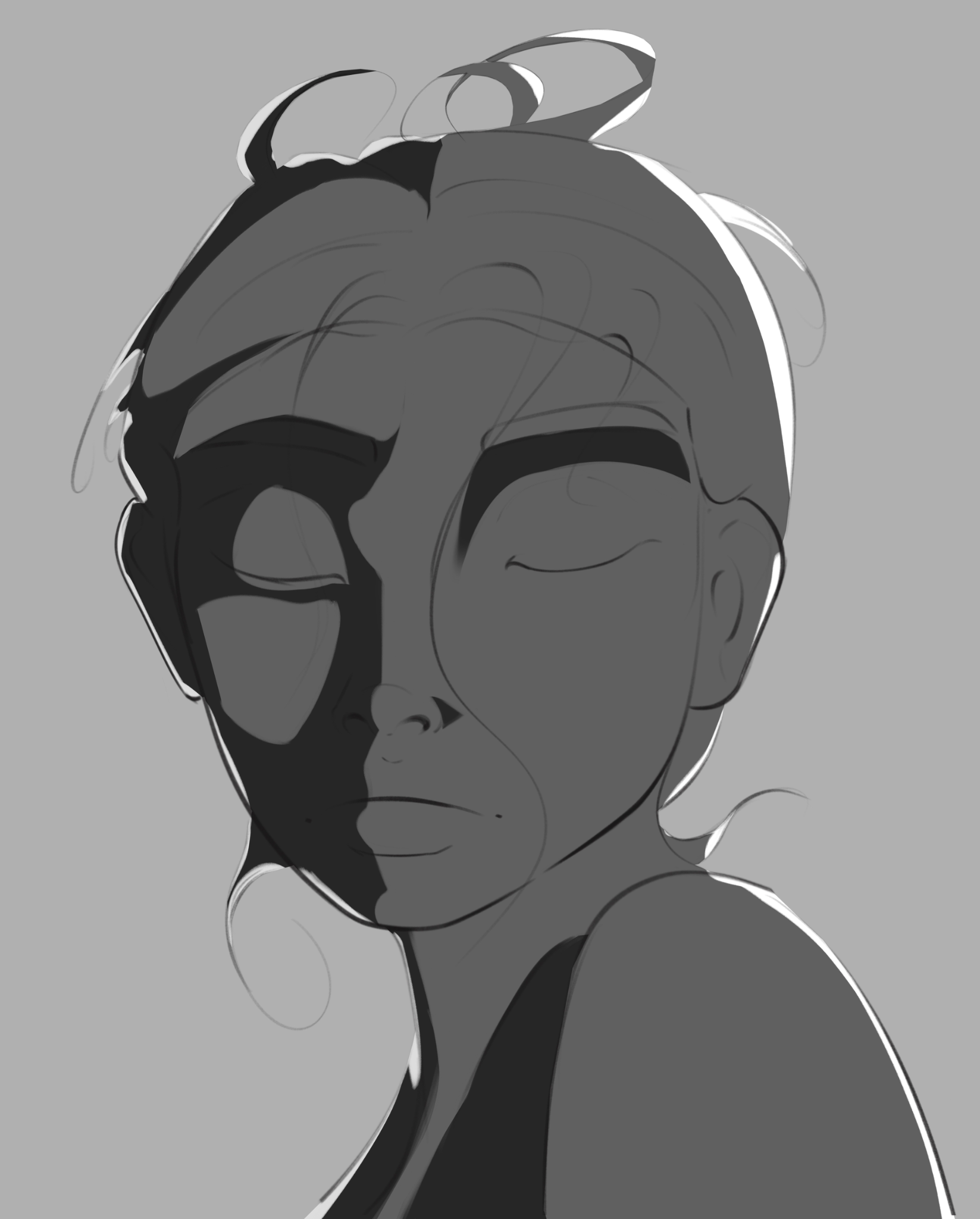 Values study #1