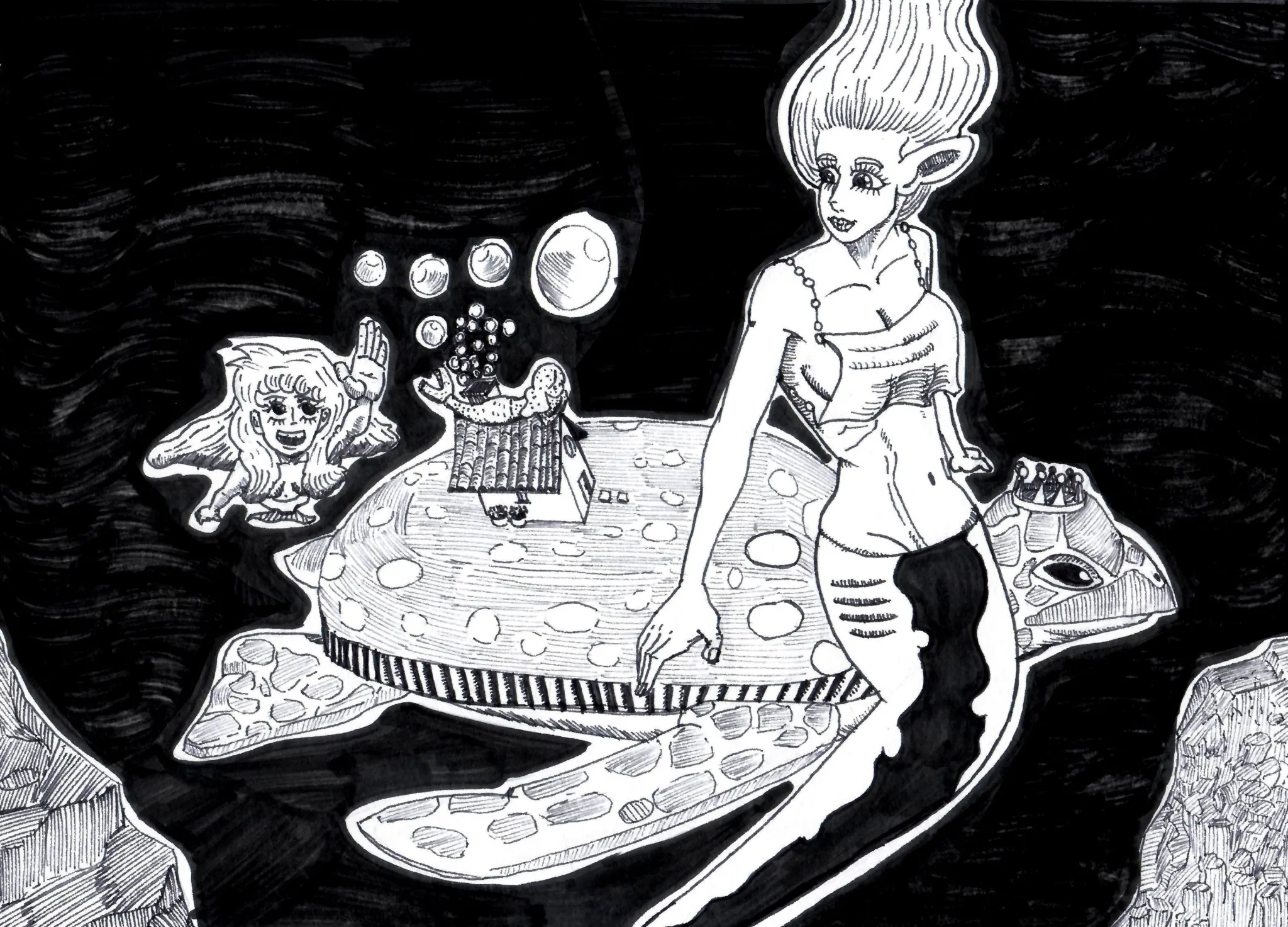 Mermay drawing