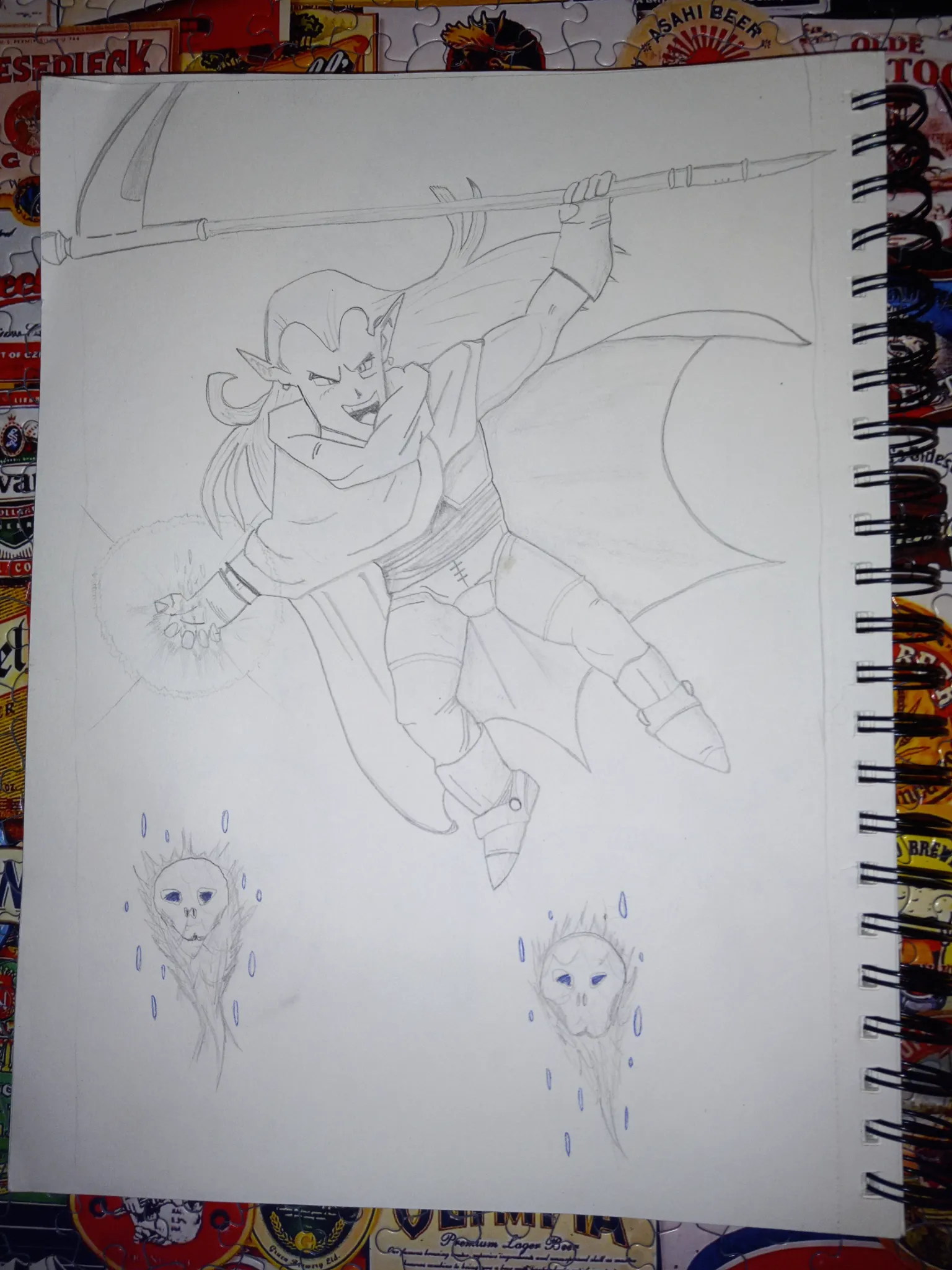 Magus, Geyser. Reference drawing.