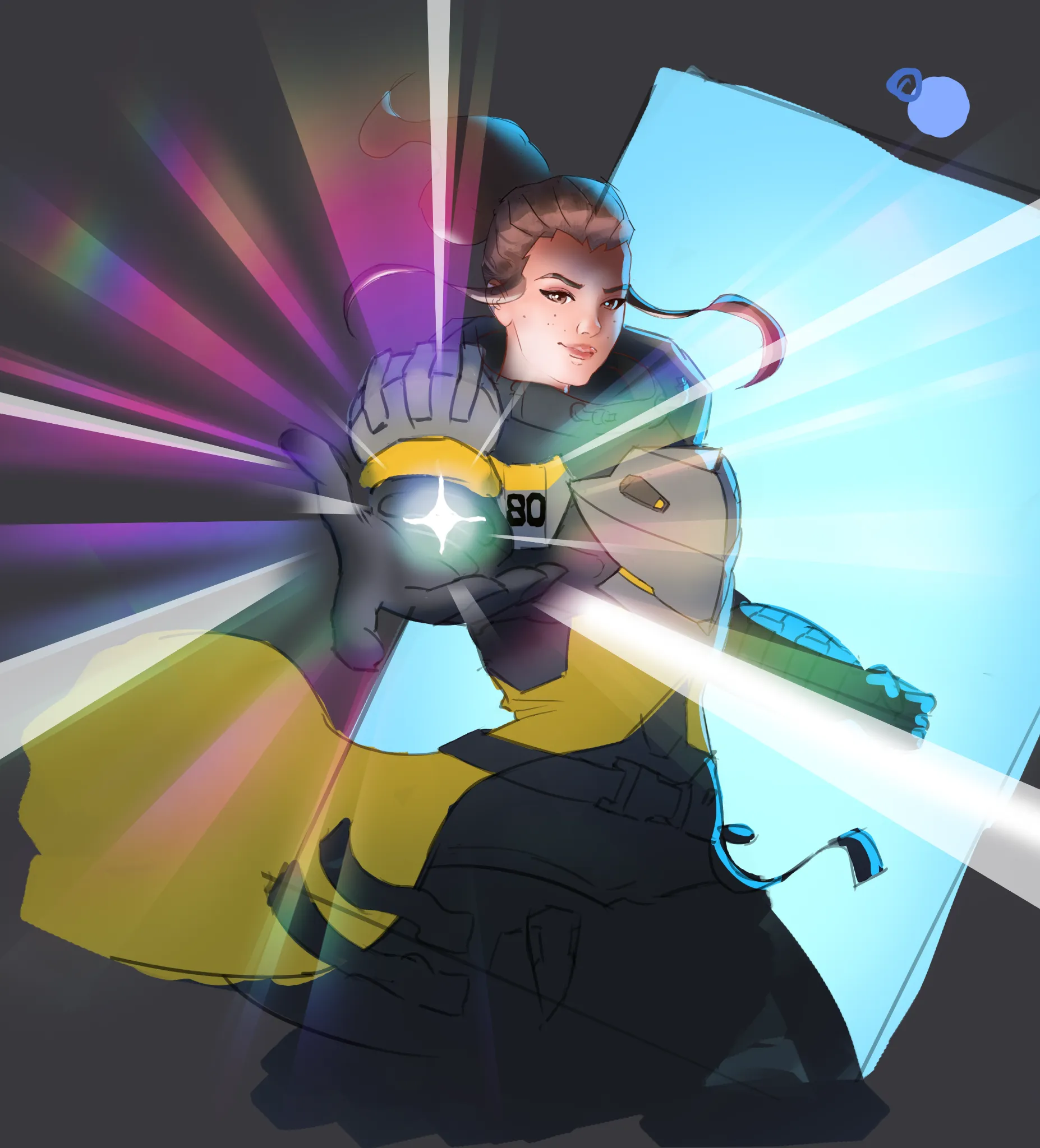 Brigette overwatch piece
