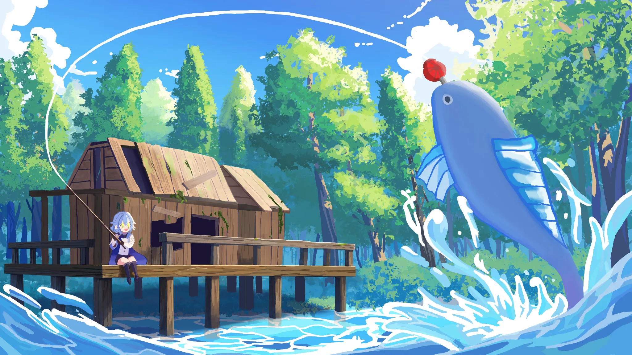 Tiny Angler