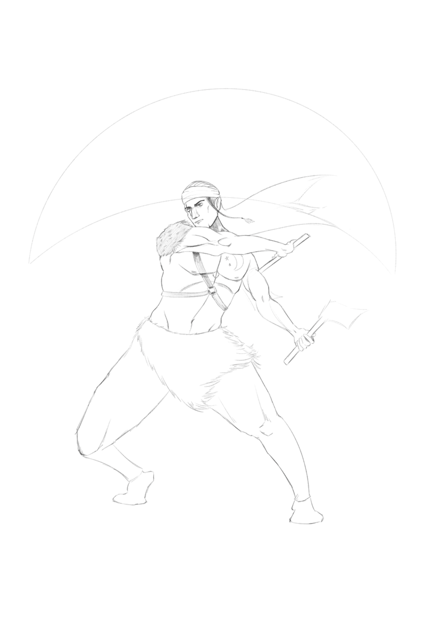 Anatomy / posing problem
