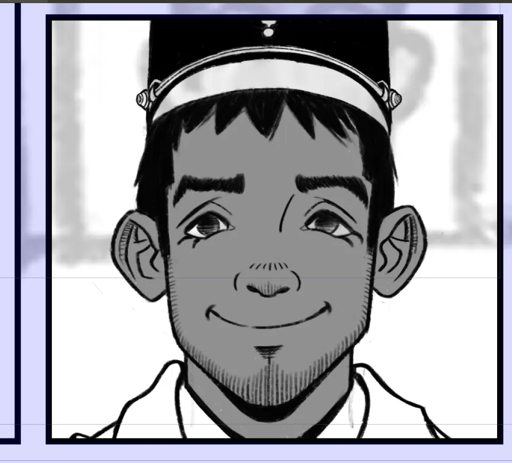 Portrait lineart