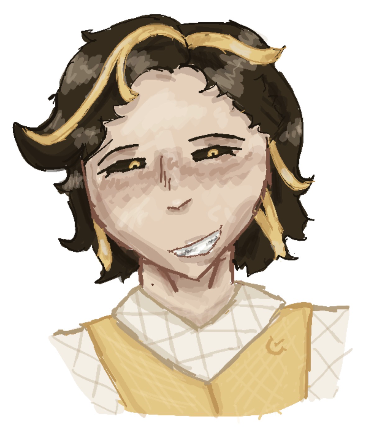 Digital colour (unfinished portrait)