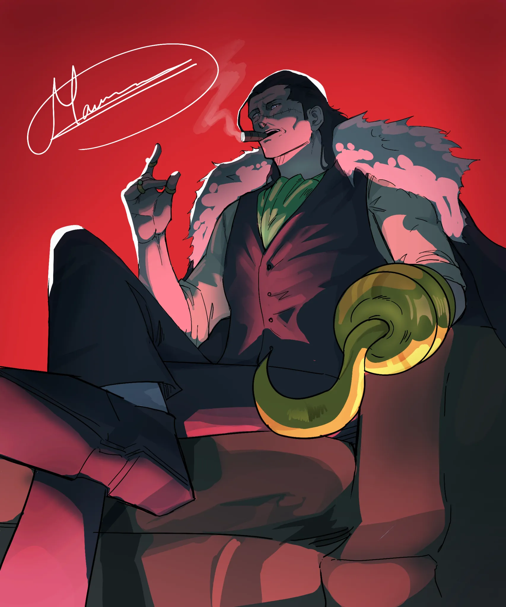 Mr. Crocodile fanart