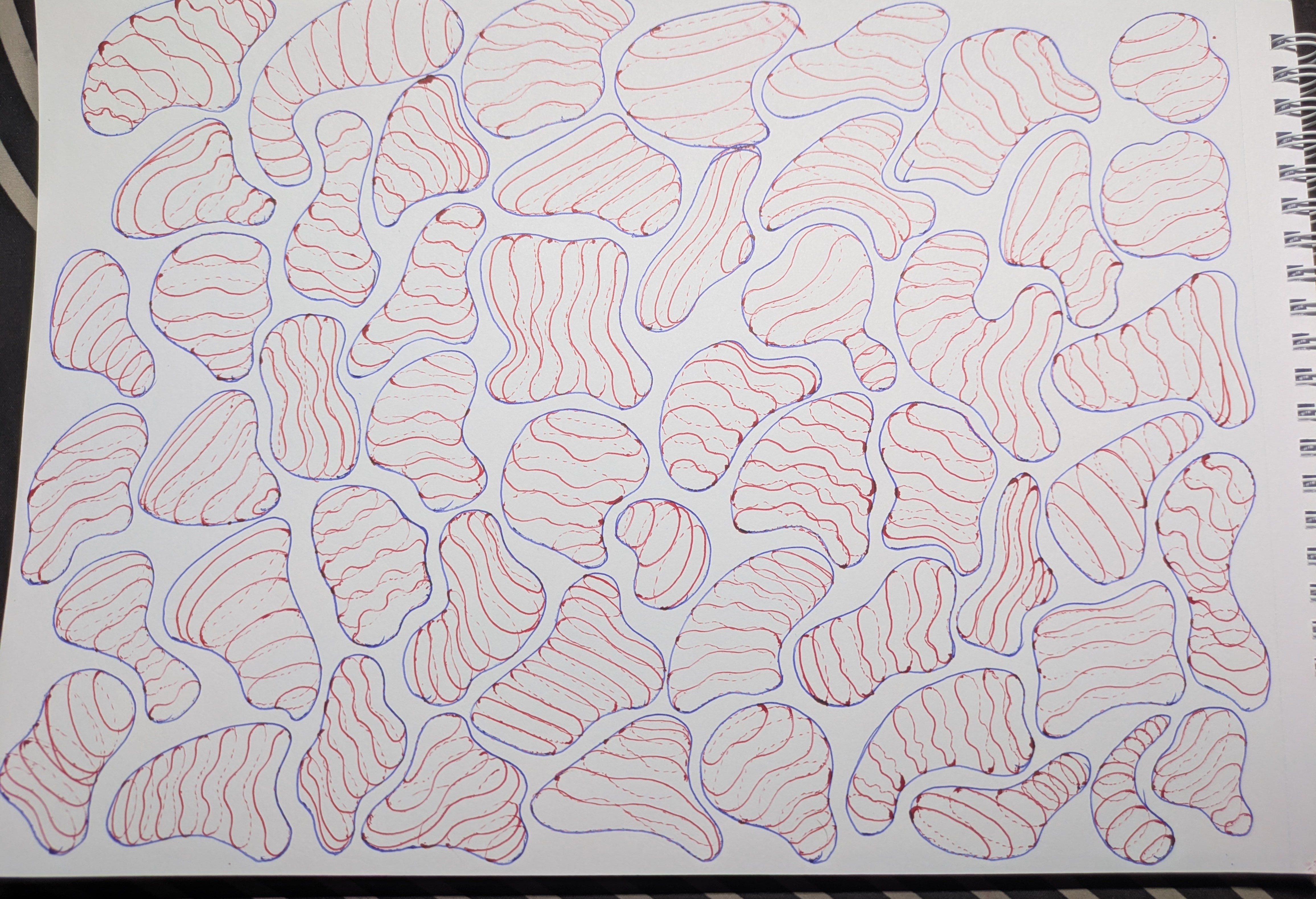 I'm on the simple contours lesson, would love to get feedback on it to see if I'm missing something. I tried to keep in mind that I need to follow the silhouette of the form but I'm not sure if I fully understand it yet. Also if anyone has any creative contours to try use I'd love to see them! Looking forward to the feedback.
