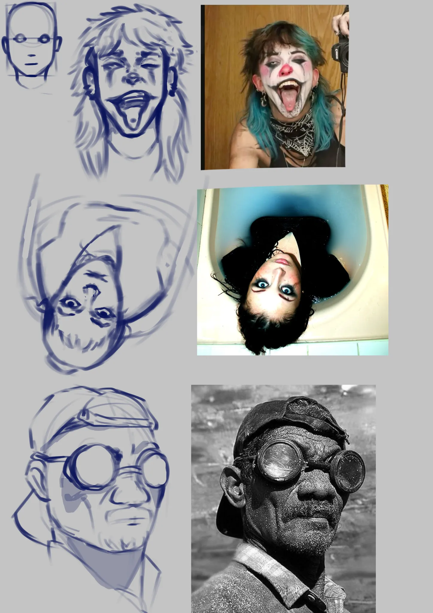 Face sketches