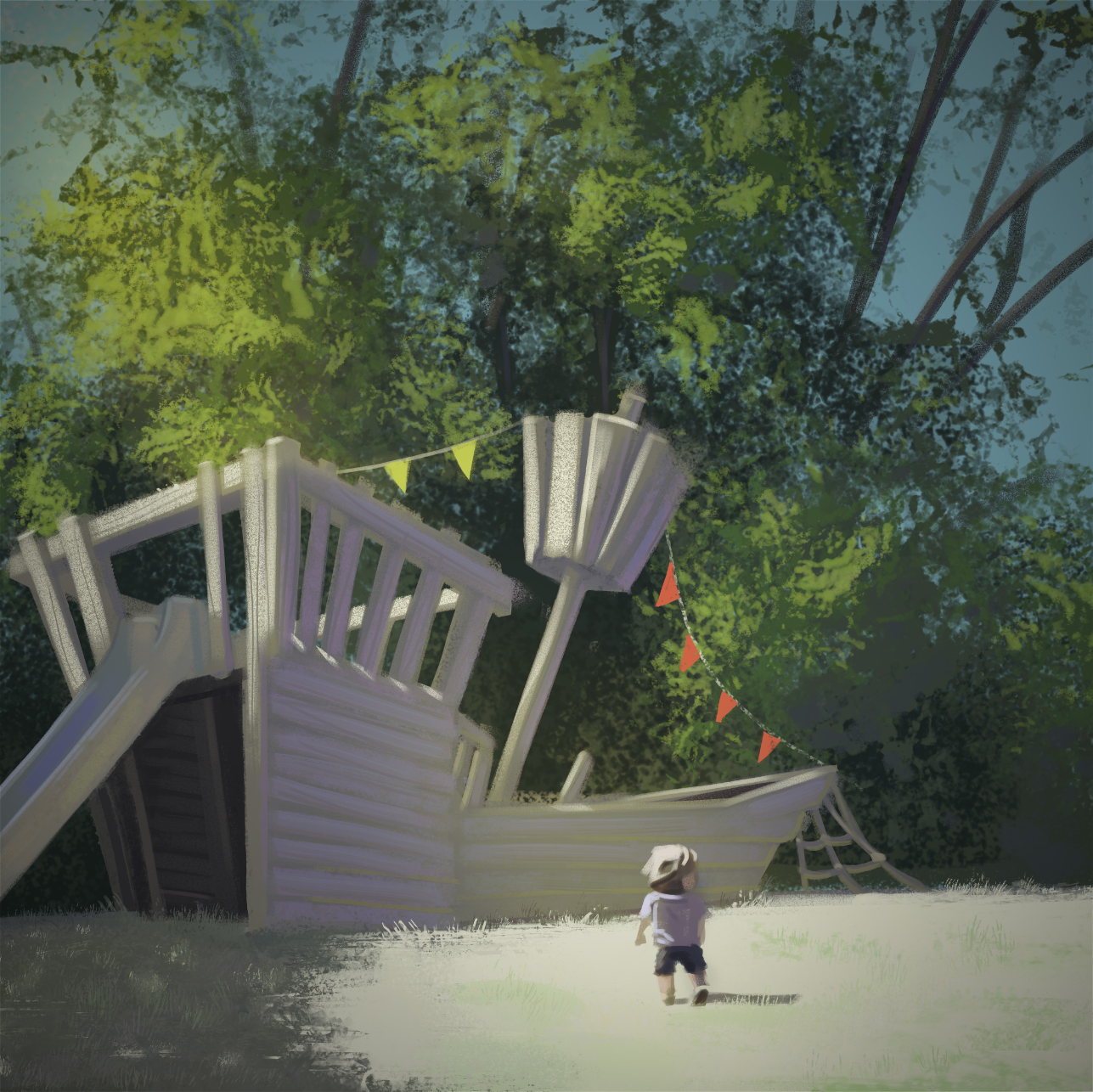 Little man in a big world