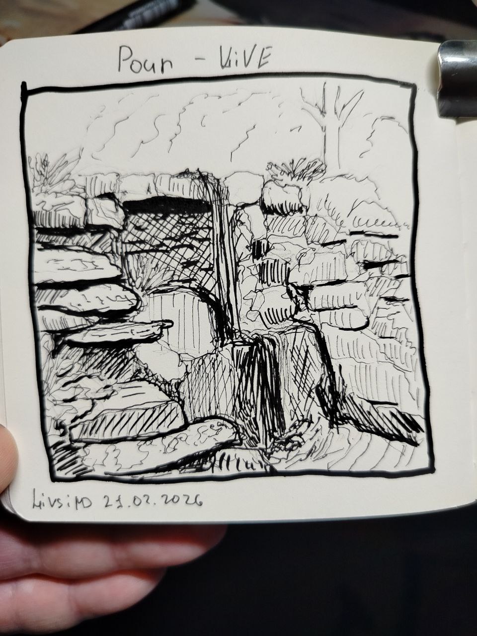 I'm struggling with linear sketching and shading. I want to make the right sketches of nature and the street correctly.