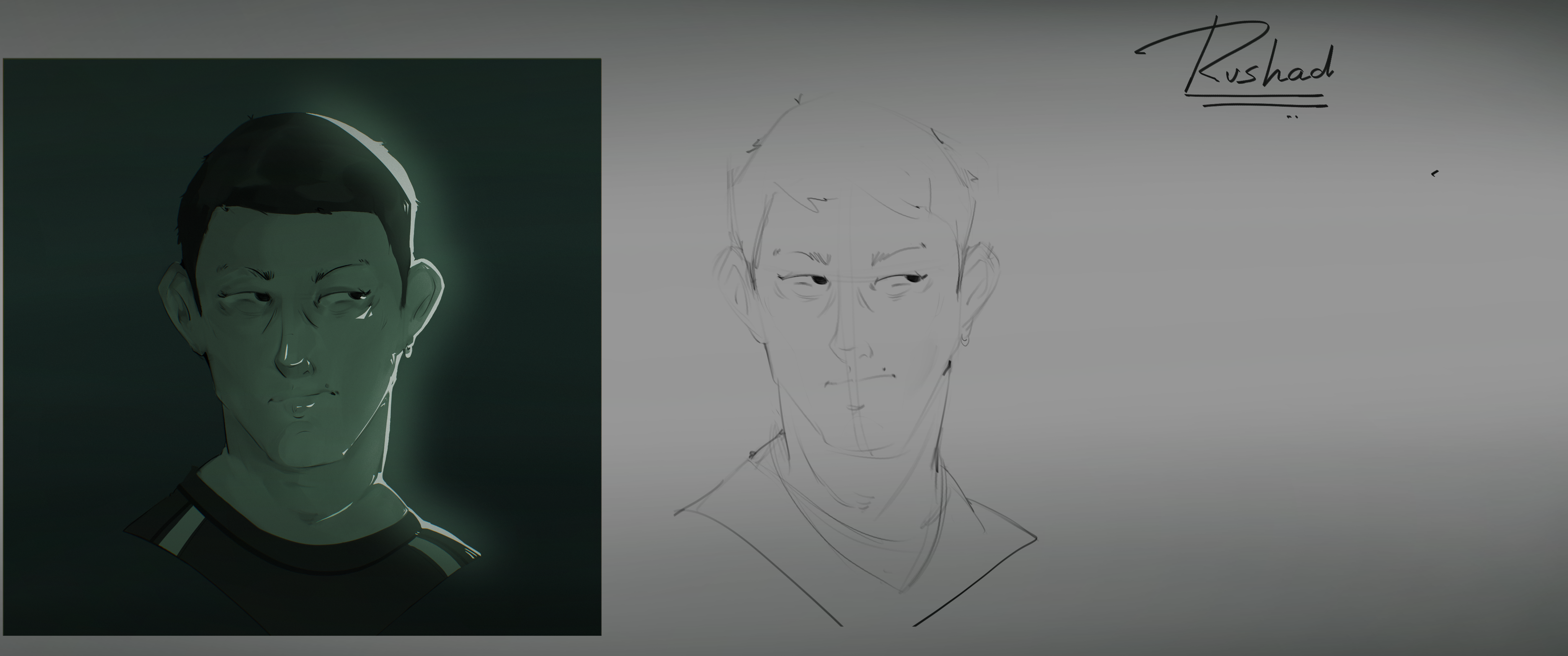 Wanted some feedback on the rendering part , I'm quite hesitant in using darker values