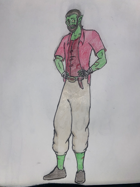 Hi, so this is my first time trying this so hopefully this is easy to understand.
This is my attempt at a fighter who had to give up the life of adventure due to fatherhood, after realising the doorman work doesn’t really pay well, he decides to do one last job.
Honestly, I think the proportions are off (shoulders stick out to much, arms bend a little odd, head might be too small ect.) and I’m not entirely convinced I’ve got the overall vibe of him right, if that makes sense?
Anyway, any ideas on how I can improve would be greatly appreciated.
Thank you for your time