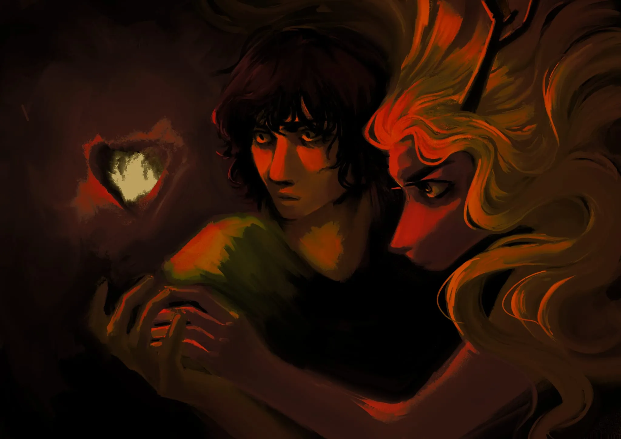Deltarune weird route fanart