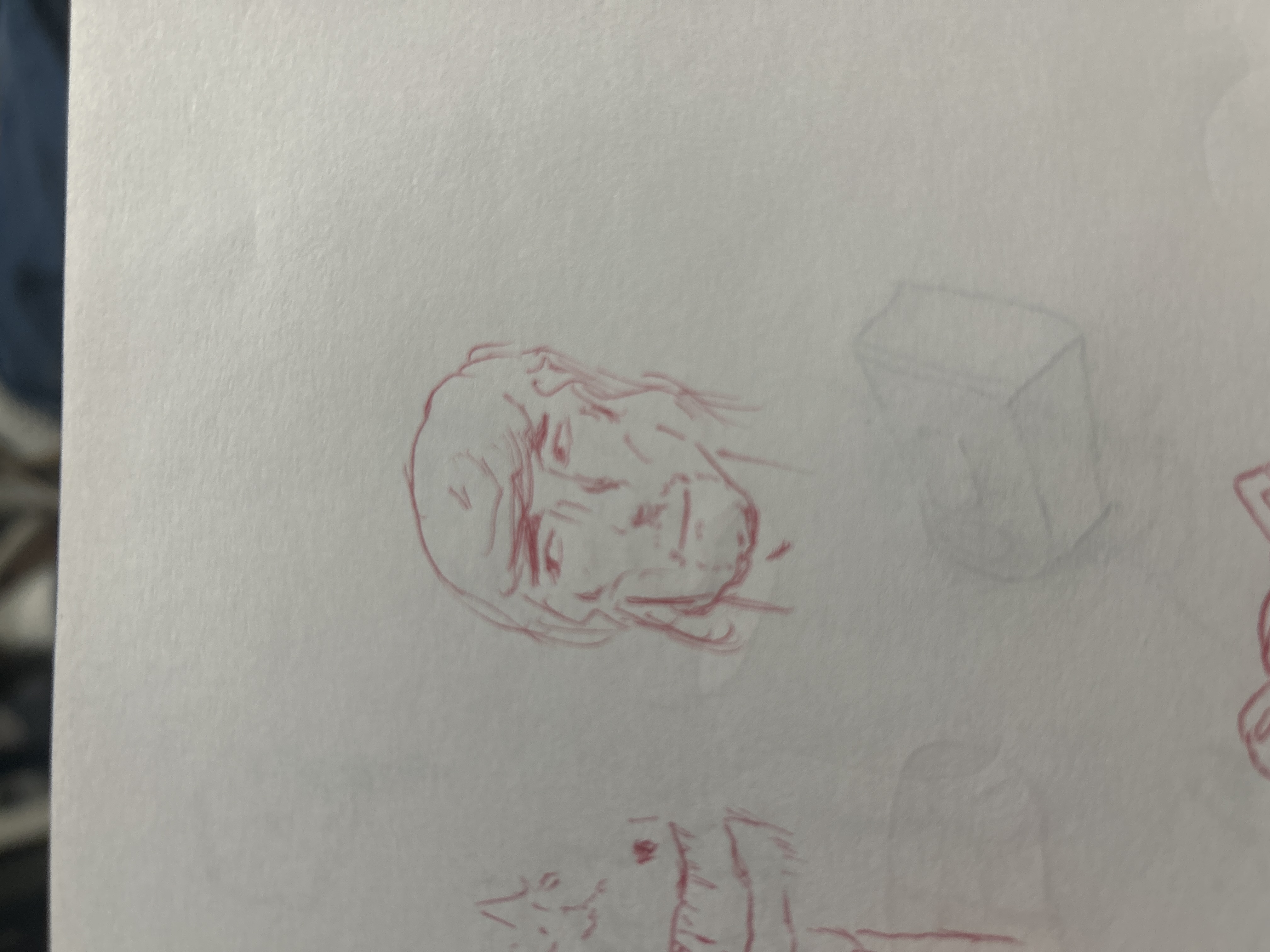 I just want to make my faces look simpler but better like Kim Jung gi does in some of his cartoony art works.