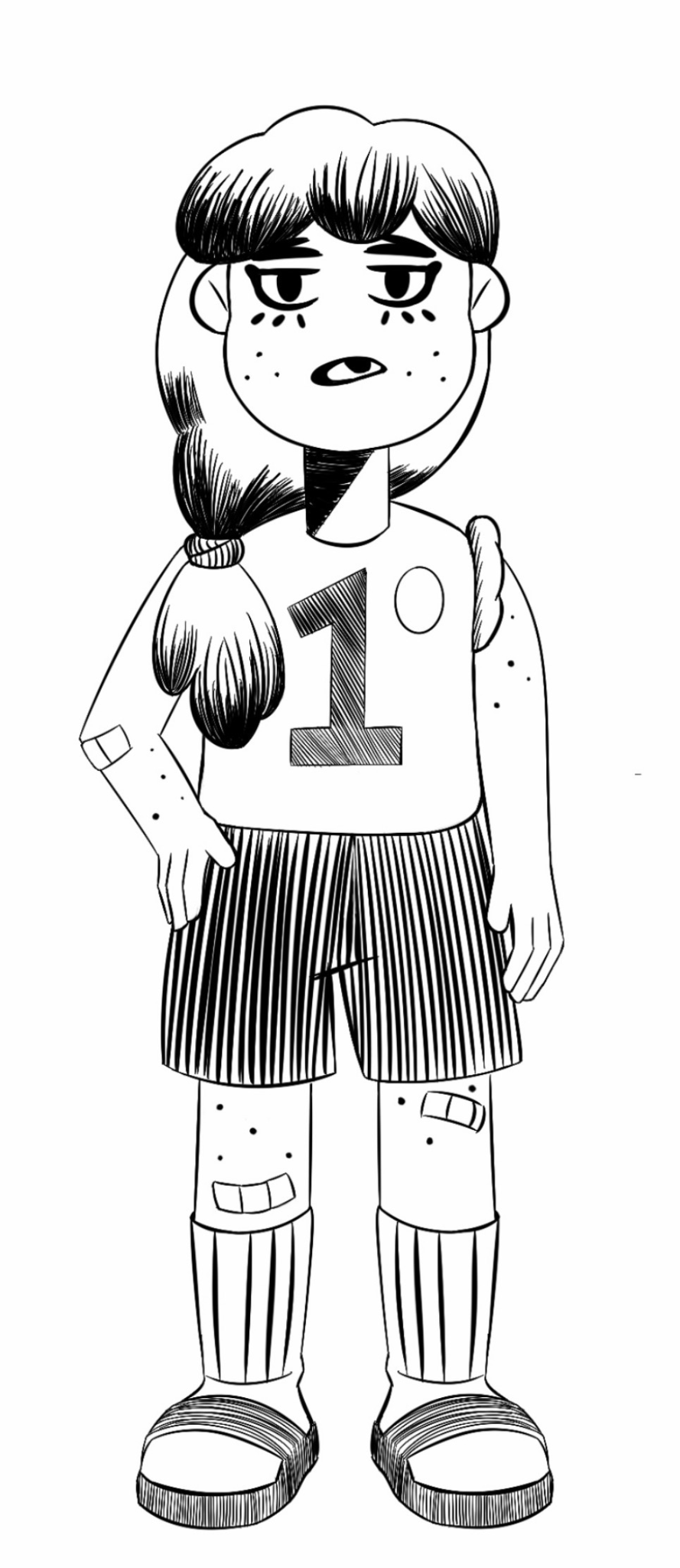 Soccer Player Character Design