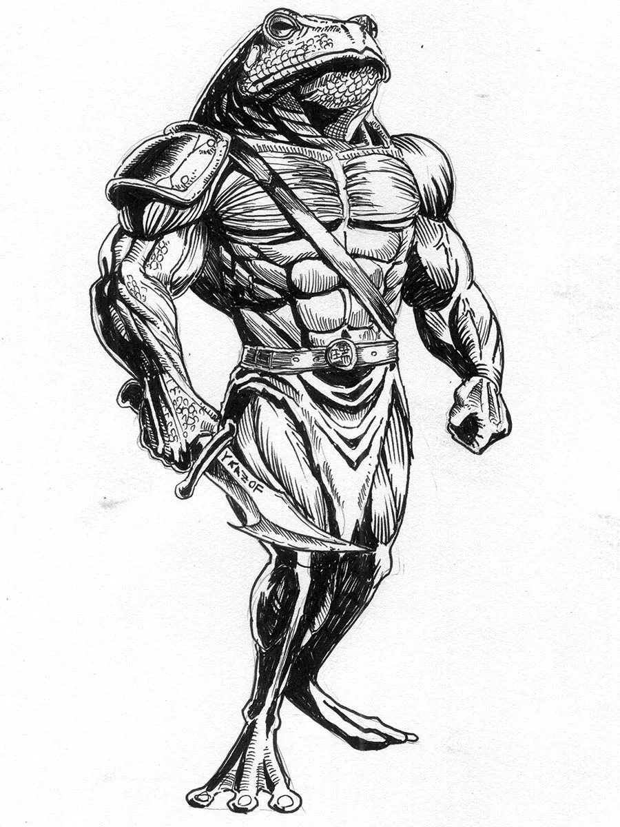 Frog Warrior