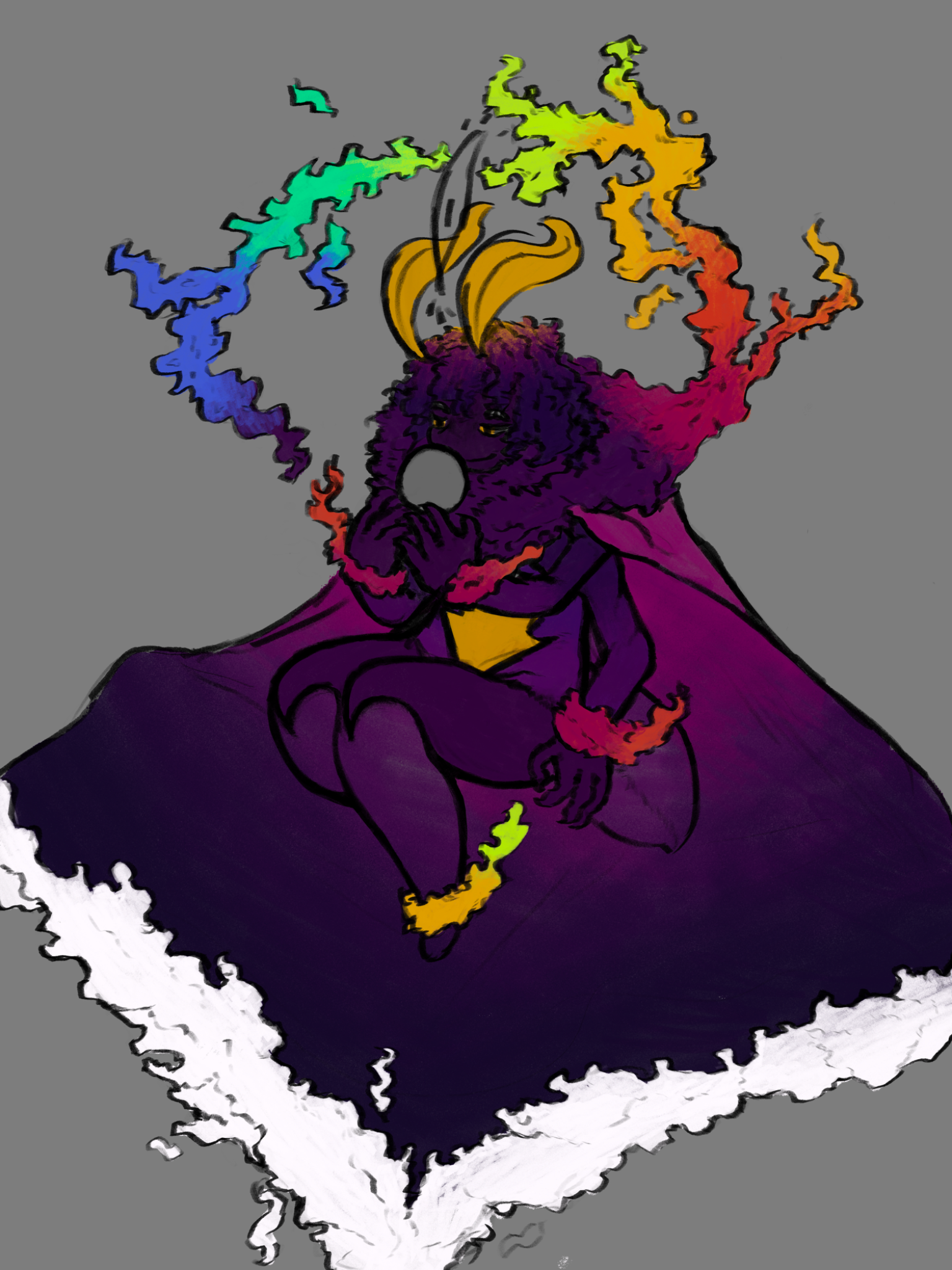 Too much purple?