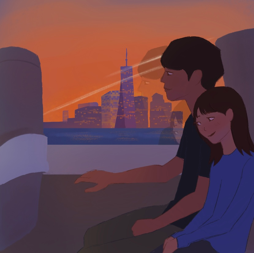 Watching the sunset