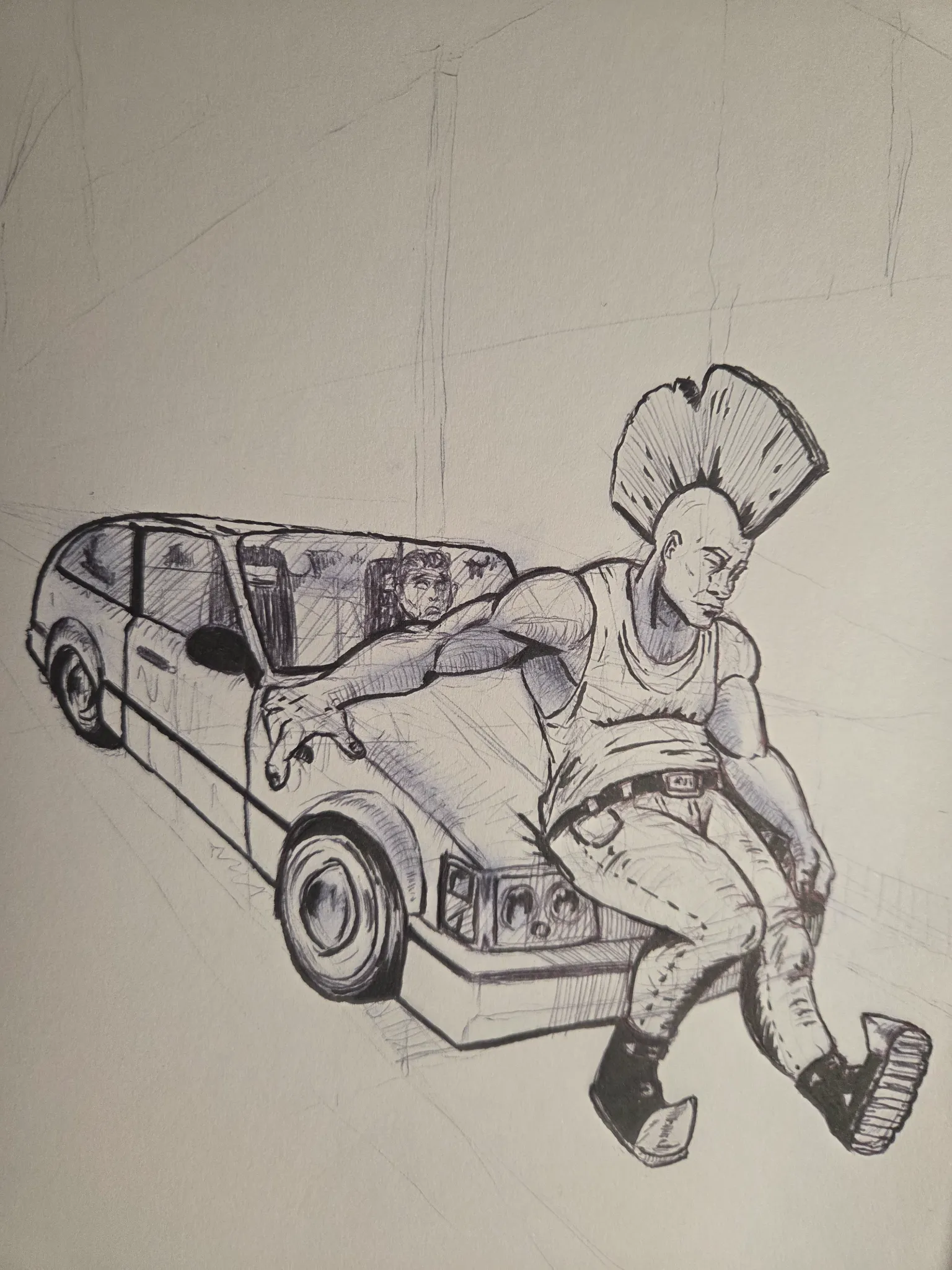 Sketch 27 - Giant thug