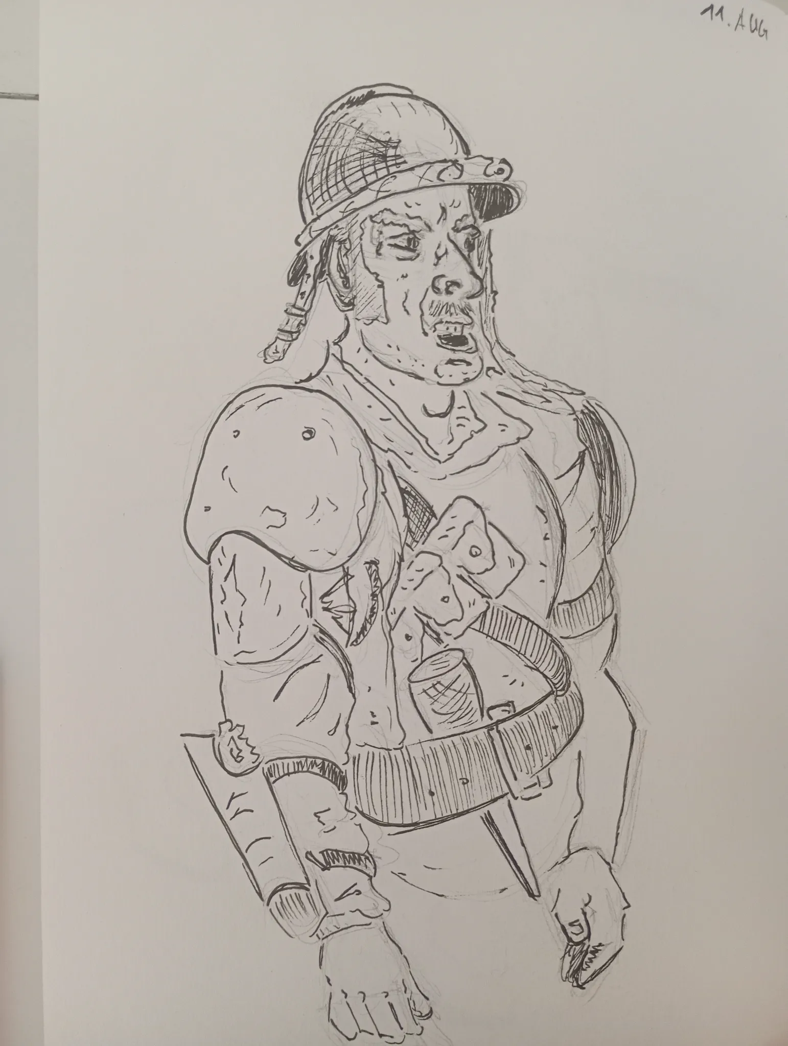 I would like to draw like Karl Kopinski