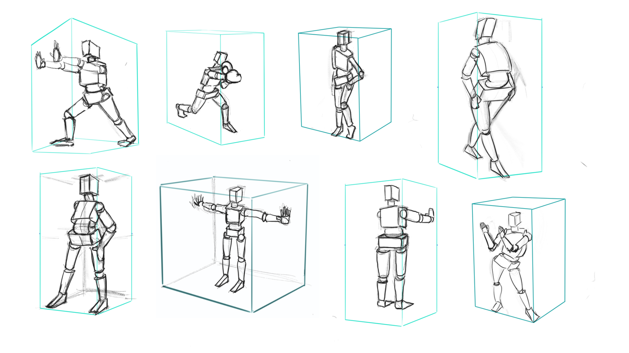 Figure in the box